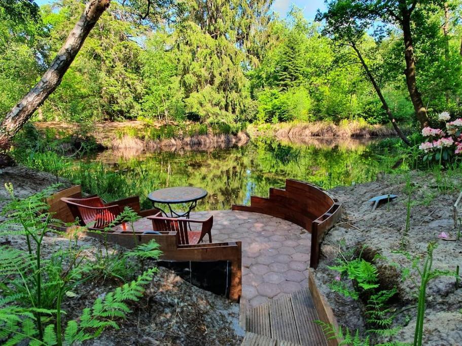 Midden In De Friese Bossen Op Landgoed Princenhof Oranjewoud Ngoại thất bức ảnh