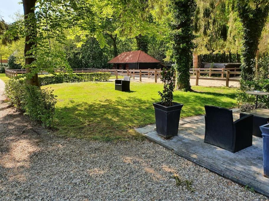 Midden In De Friese Bossen Op Landgoed Princenhof Oranjewoud Ngoại thất bức ảnh